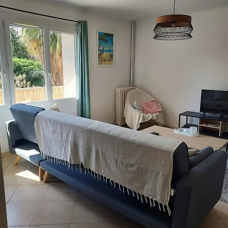 Entre Soleil & Palmiers - Equipe, Terrasse Et Parking Apartman Hyères